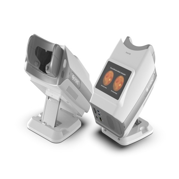 Fotocamera portatile con fondo non midriactico con disegno compatto immagini ad alta definizione per la tecnologia medica oftalmica