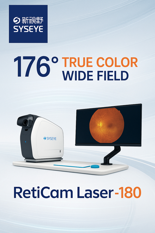RetiCam 3100 Plus 176° Wide Field Fundus Camera con risoluzione ottica di 8μm e monitor a colori HD da 27 pollici per la diagnosi oftalmica